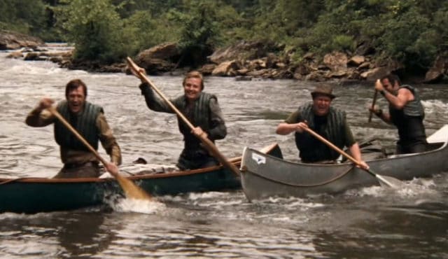 historic photo of Deliverance actors
