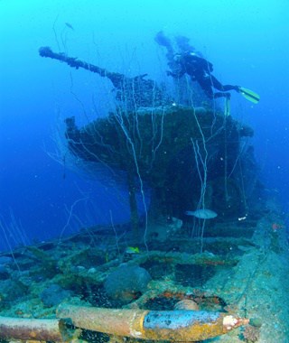 underwater bikini atoll diving marshall islands jocassee attractions dive boat coolest under travelandleisure sunken adventures junket where sail down divers