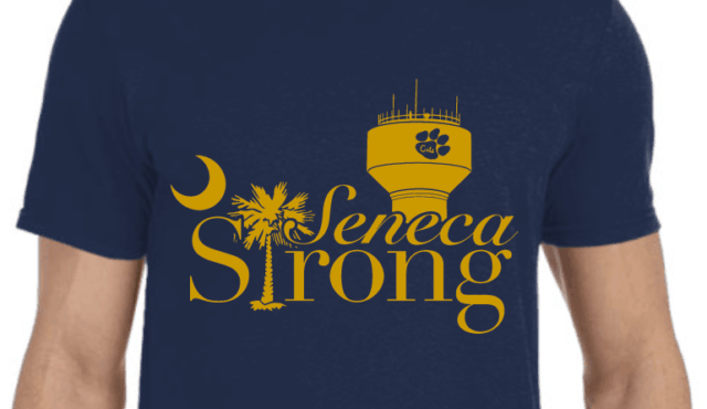 photo of seneca strong tshirt