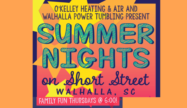 image of flier for Summer Nights