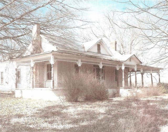 vintage of the Foothills Farmstead main house 