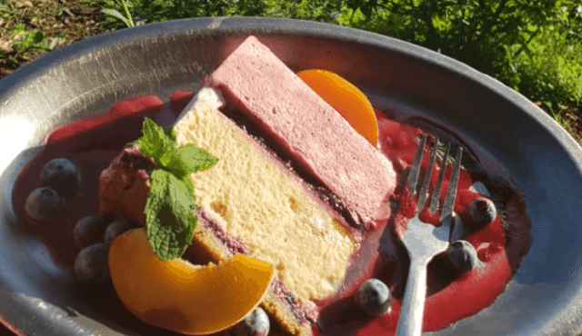 Photo of fresh fruit dessert from Belle's Bistro