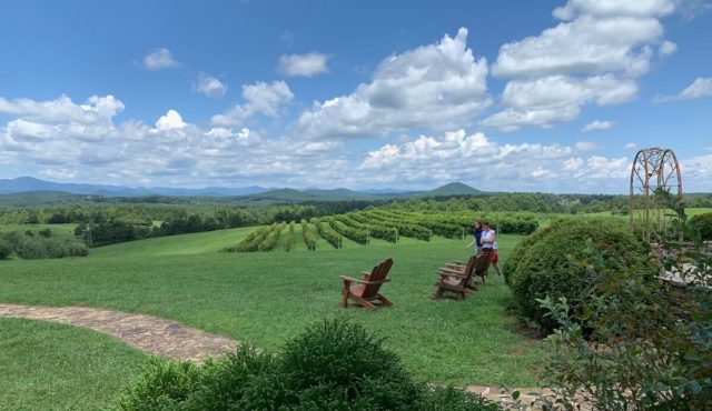 image of ladies walking on property at Chattooga Belle Farm