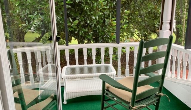 photo of balcony porch