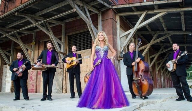 photo of Rhonda Vincent and The Rage band