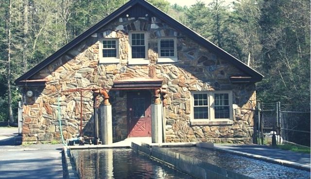 image of Walhalla State Fish Hatchery building