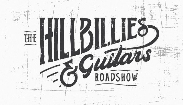 image logo for The Hillbillies & Guitars Roadshow