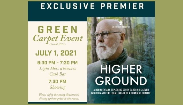 flier for Higher Ground movie premier