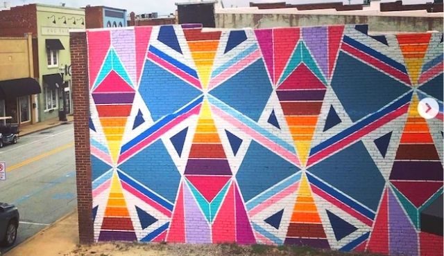 image of the mural on Ram Cat Alley