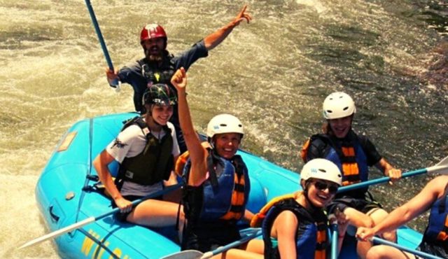 image of rafters in Wildwater raft