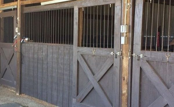 image of barn stalls