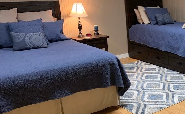 Photo of beds in Hunter's Hideout