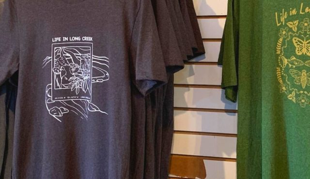 photo of t-shirts at The Gauge Coffeehouse