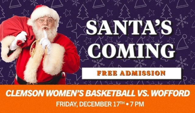 graphic for Clemson Women's Basketball game