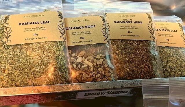 photo of herbs from Dogwood Farm Apothecary