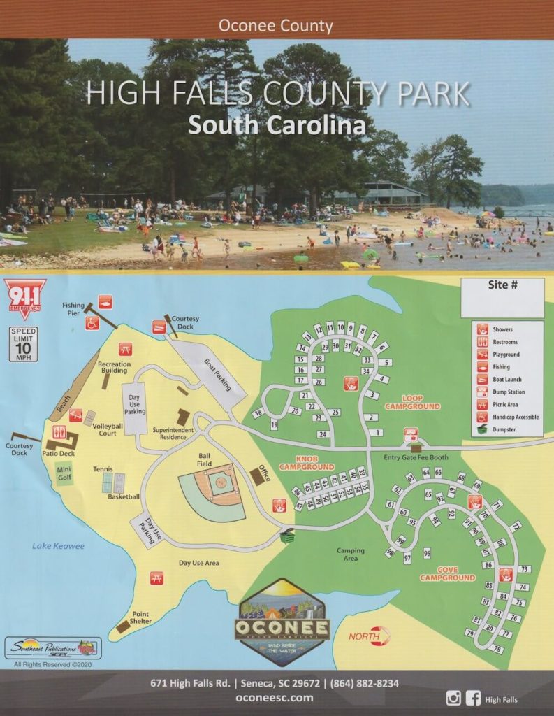 Destination High Falls County Park Visit Oconee South Carolina