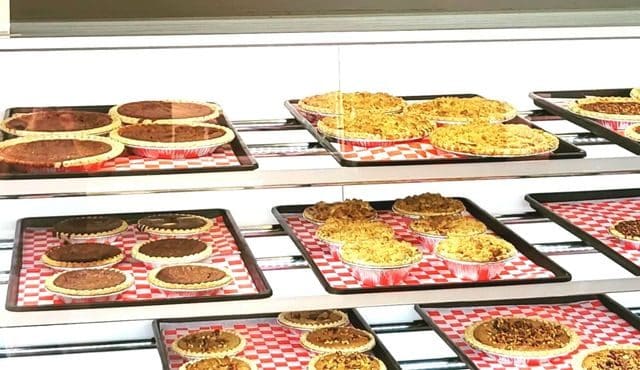 image of pies from The Corner Pie Company at Mayberry's