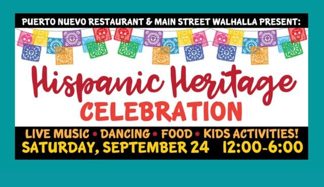flier for Hispanic Heritage Celebration