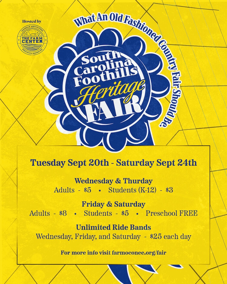 SC Foothills Heritage Fair Visit Oconee South Carolina