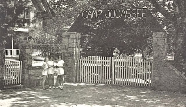 vintage post card from Camp Jocassee