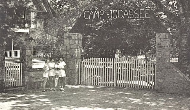 vintage post card from Camp Jocassee