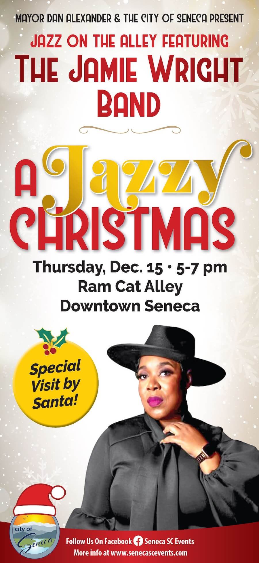 A Jazzy Christmas Visit Oconee South Carolina