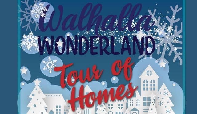 image flier for Walhalla Wonderland Tour of Homes