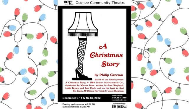 flier image for A Christmas Story play