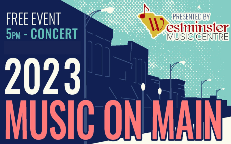 2023 Music on Main flier 