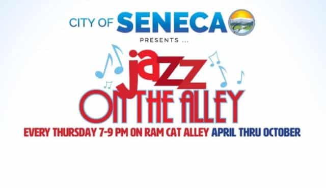 flier for Jazz on the Alley 2023