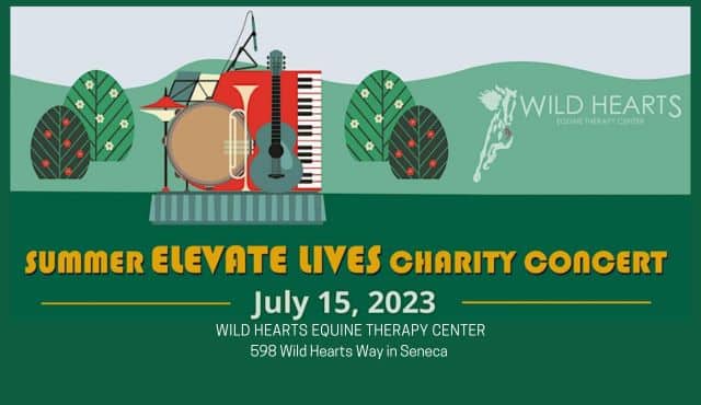 flier for Wild Hearts summer concert