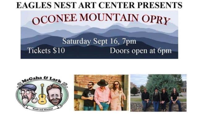 flier for Mountain Opry Sept