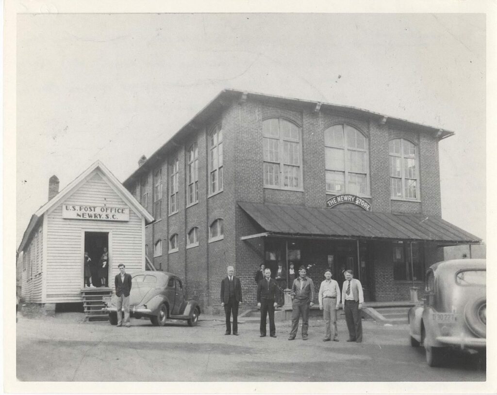 historic photo from Post and Courier of Newry Store