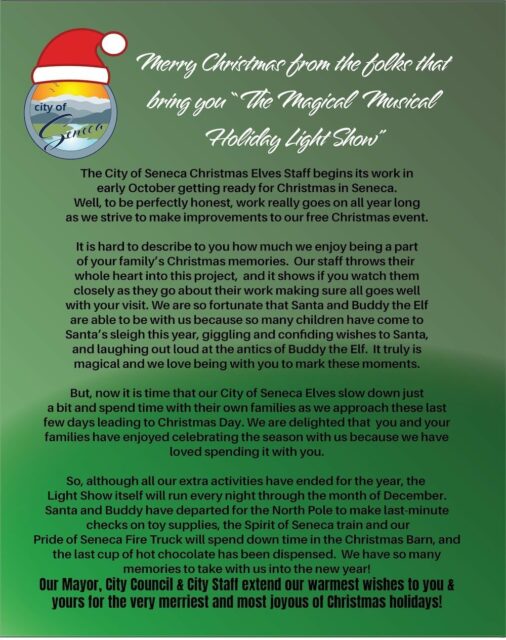 The Magic of Christmas Visit Oconee South Carolina