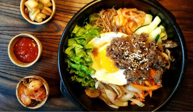 photo of Korean food