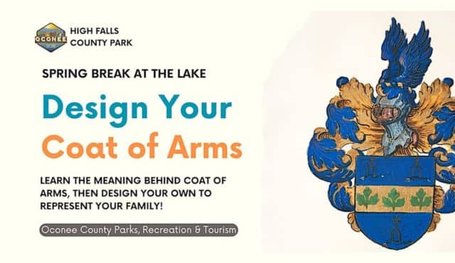 Spring Break Coat of Arms activity