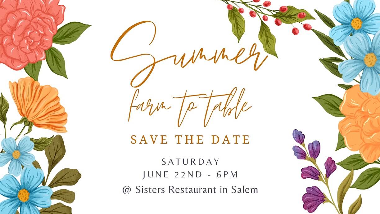 image for June 2024 Farm to Table Dinner