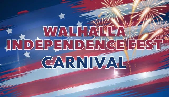 flier for Walhalla Independence Fest carnival