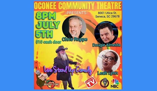 image for comedy night at Oconee Community Theatre