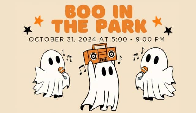 flier for Boo in the Park