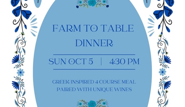 graphic for Farm to Table Dinner at Chattooga Belle Farm
