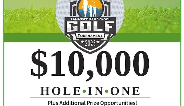 graphic for DAR Golf event