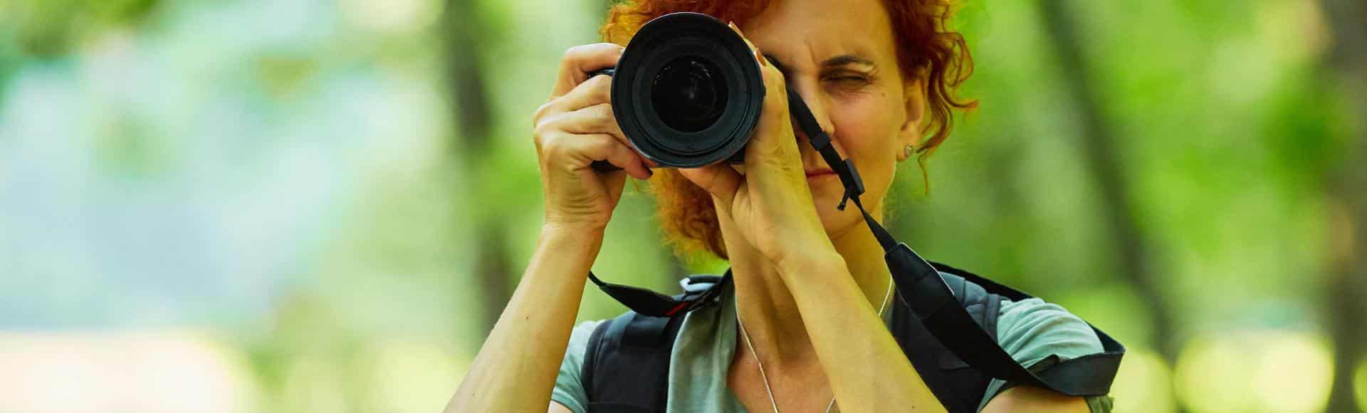 image of woman photographer