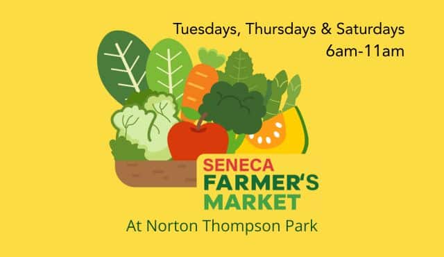 graphic for Seneca Farmers market