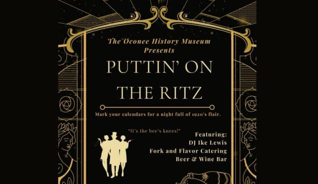 event graphic for Puttin' on the Ritz gala