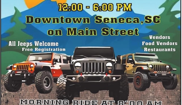 flier for Seneca JeepFest